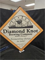 Large Diamond Knot Beer sign