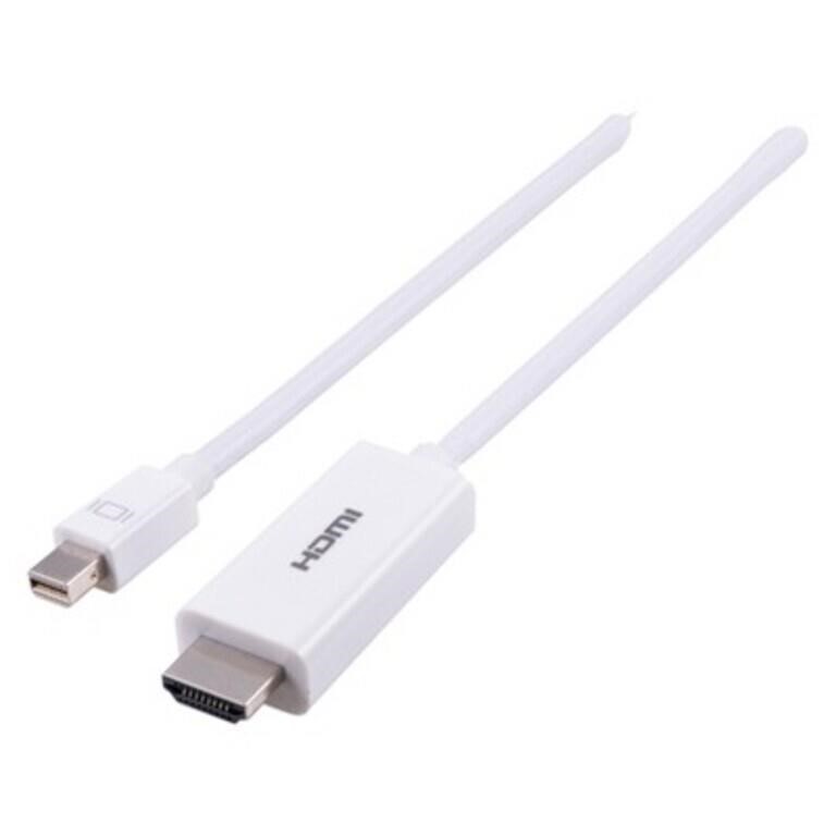 Philips 6' Mini DisplayPort to HDMI Cable