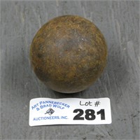 2.5" Iron Cannon Ball