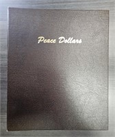 PEACE SILVER DOLLAR DANSCO ALBUM