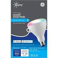 $22  GE CYNC Reveal Smart Indoor Floodlight Bulb