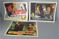 1950's Theater window cards, includes The Friend