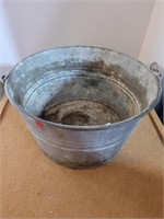 Galvanized Bucket Sm Washtub
