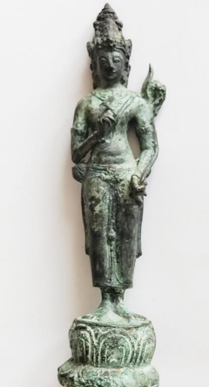 Antique Hindu bronze figure 240mm