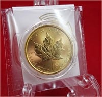 2021 - 1oz. Gold Maple Leaf