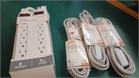 Power strips & extension cords