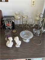 Assorted Glass/ Metal Decor