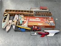 Vintage Toys, Boats, Games etc (A/F)