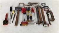 Hammers, Screwdrivers, Vise Grips, Clamps
