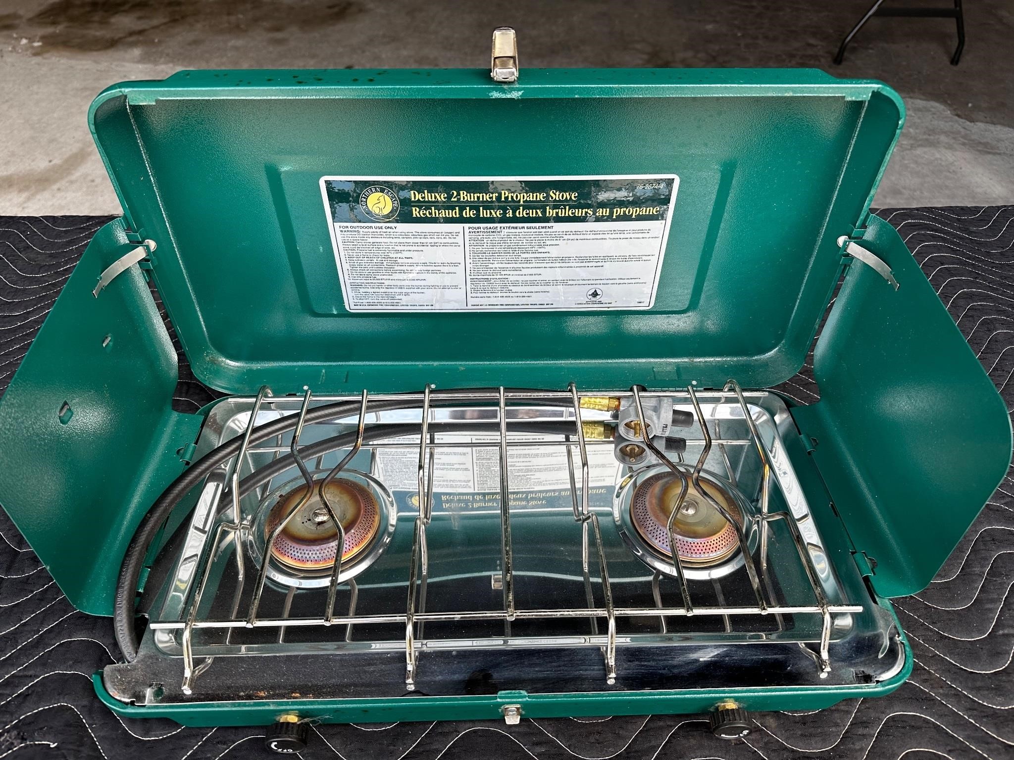 Deluxe 2 Burner Stove