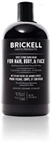 Brickell Quick wash gel for men Natural and