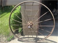 IRON WHEELS APPROX 55"