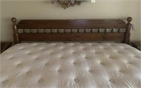 King Size Platform Bed & Head Board