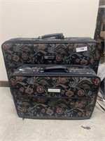 MATCHING JORDACHE SUITCASES -BIG ONE ON WHEELS