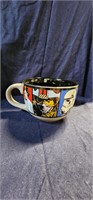 Star Wars Cartoon Grid Ceramic Soup Mug
