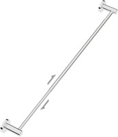 ZUEXT 23.6-42 Adjustable Chrome Bath Towel Bar