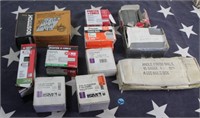 Large Assortment of Staplers & Brads