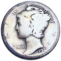 1921 Mercury Silver Dime NICELY CIRCULATED