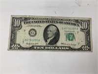1969 $10 Bill