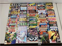 Approx. 35 Marvel comic books incl. Captain