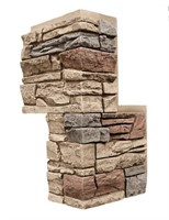 Clip stone veneer  stone corners