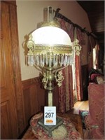 Banquet Lamp 40" x 18" (*Missing some Teardrops)