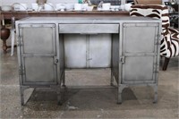 METAL INDUSTRIAL  CAMPAIGN DESK FROM RH