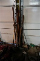 assorted yard and garden tools