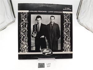 LEISURE PROCESS LOVE CASCADE LP RECORD ALBUM