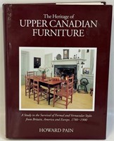 THE HERITAGE OF UPPER CANADIAN FURNITURE HARDCOVER