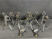 Group Of 6" Table Top Mic Stands