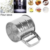 A3899  Qenwkxz Flour Sifter Stainless Steel Large