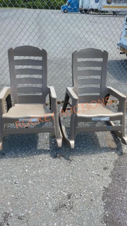Rocking Big easy outdoor chairs