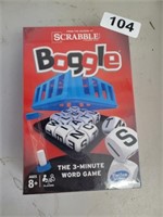 BOGGLE 3 MINUTE WORD GAME