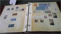 BINDER OF STAMPS