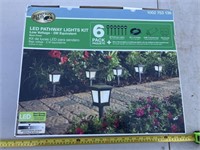 Led pathway lights kit of 6, low voltage, look