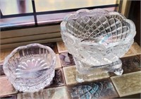 2pc Glass Candy Dishes