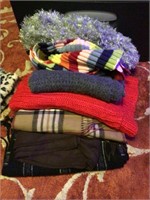 Lot of Men & Women’s winter caps, gloves, scarves