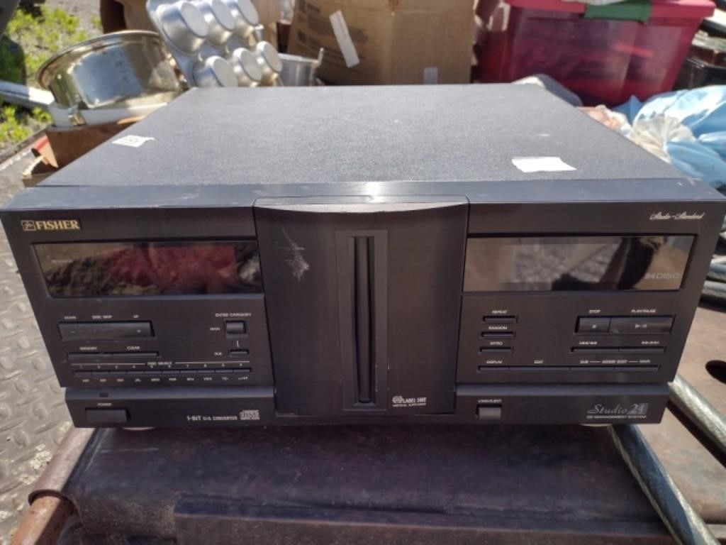 Fisher 34 Disc CD Player