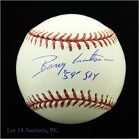 Barry Latman "59 Sox" Signed Baseball