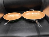 Gotham Steel 10" & 12-1/2" Frying Pans