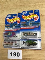 1997 Street Art Series HotWheels lot of 4