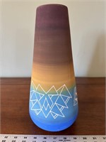 12 inch sioux pottery vase
