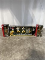 NFL Packer action figures, box of 3. NFL