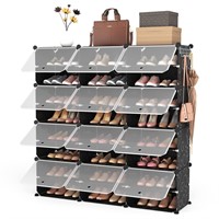 ROJASOP Portable Shoe Rack Organizer 8-Tier Shoe