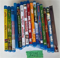 Kids blu rays, all for one lot