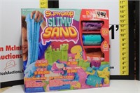 New slimy sand toy