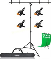EMART 8.5 x 5ft T-Shape Backdrop Stand