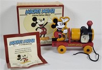 Disney Mickey & Co. LE Fossil Watch & Wooden Train