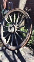 Large Wool Wagon Wooden Wheel 1580mm